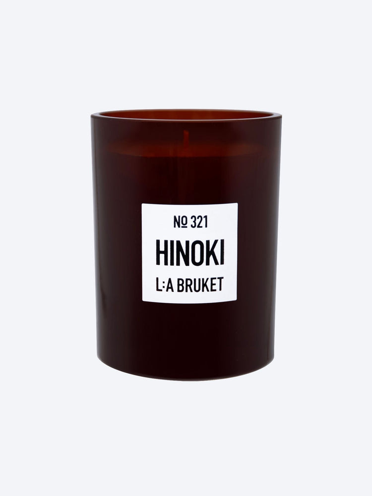 Hinoki candle 1