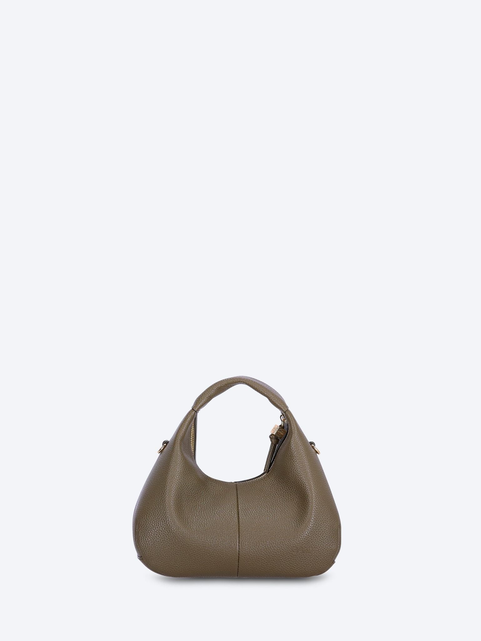 Hobo Mini-Handtasche aus genarbtem Leder 4