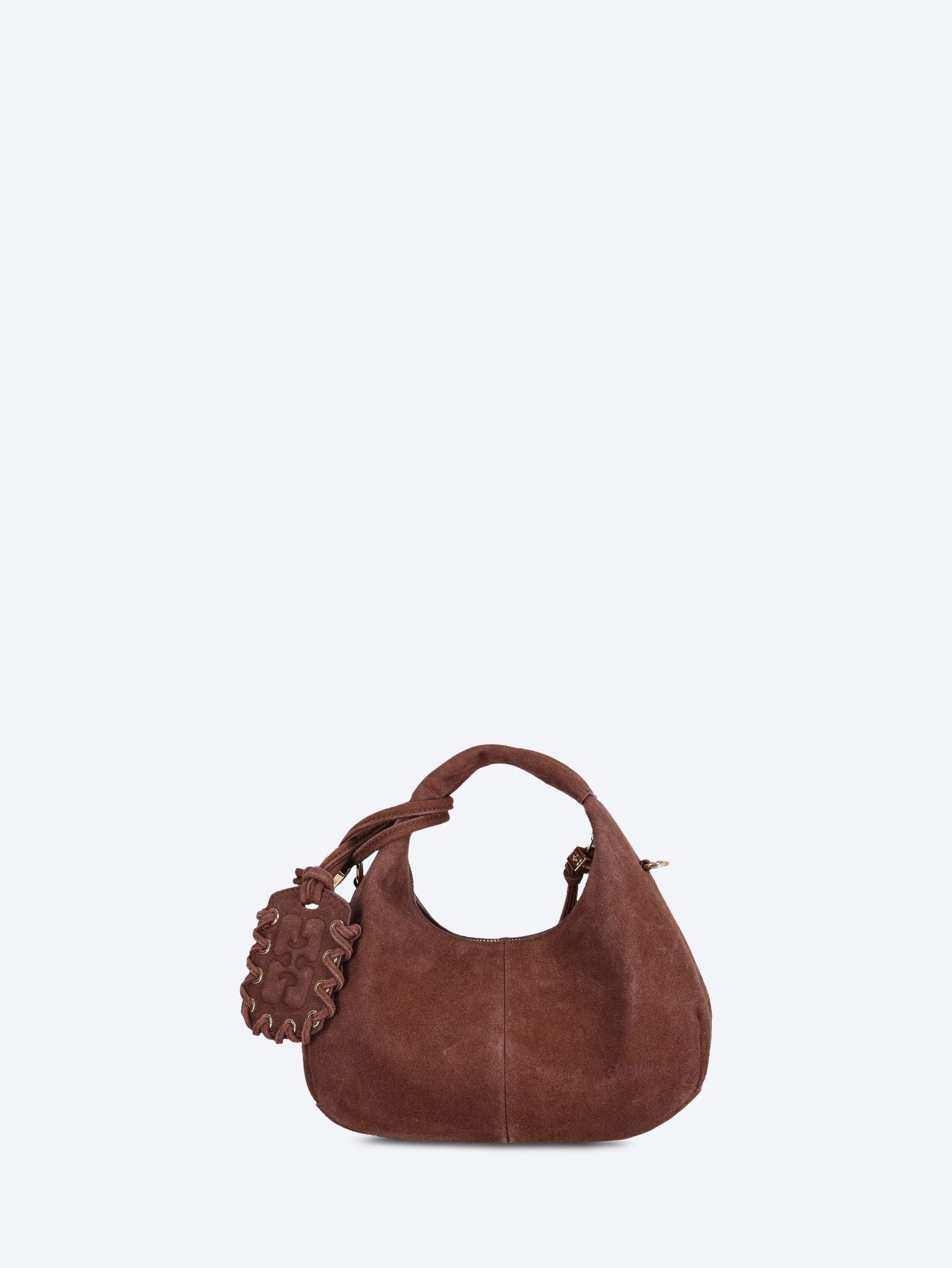 Hobo mini recycled suede pelinova handbag 5
