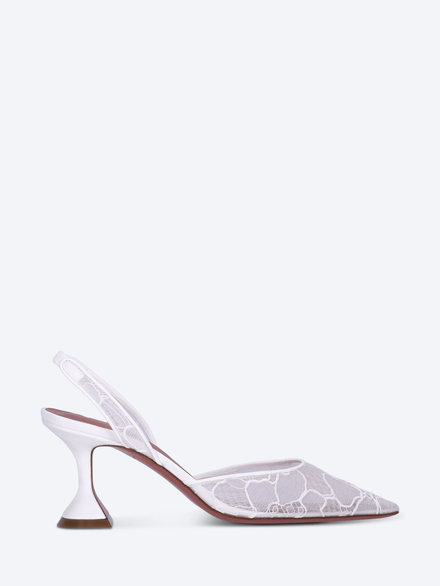Holli lace sling 70 ivory lace pumps 1