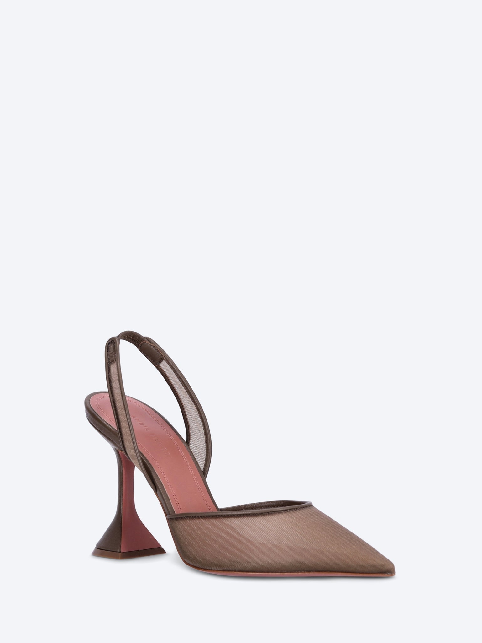 Holli mesh sling 95 taupe mesh pumps 2