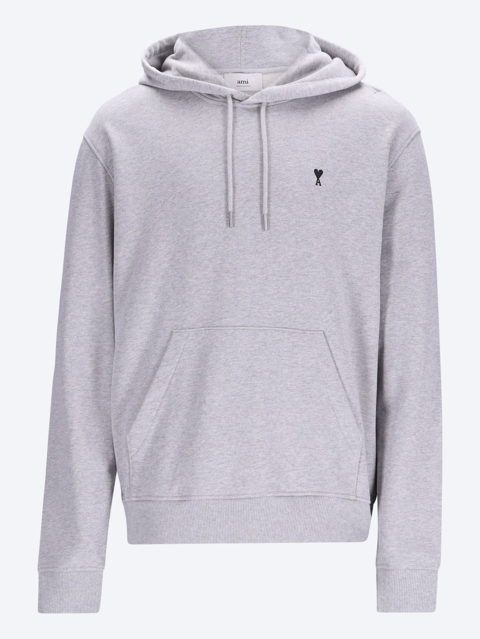 Hoodie with contrasted ami de coeur 1