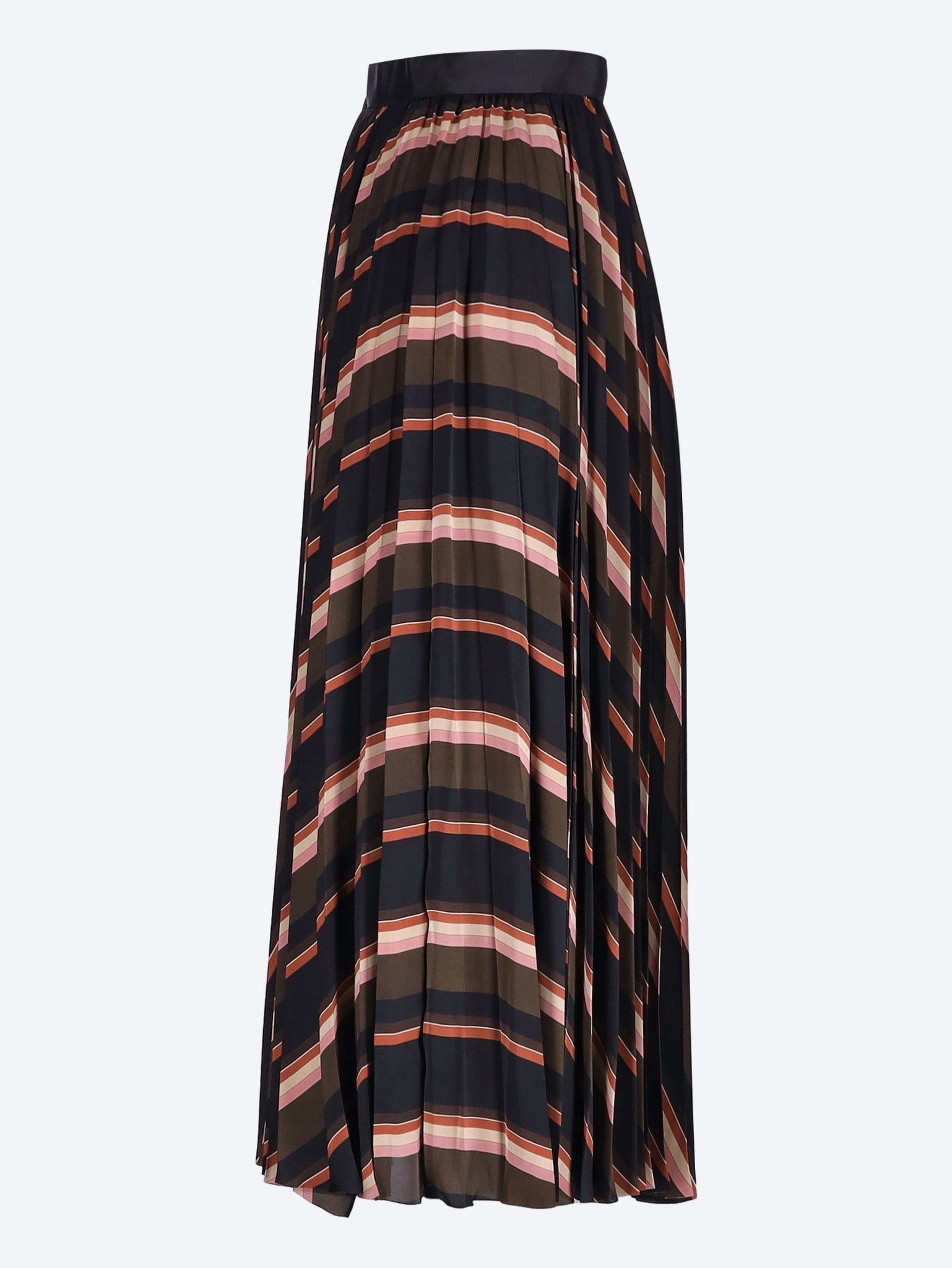 Horizontal stripe skirt 2