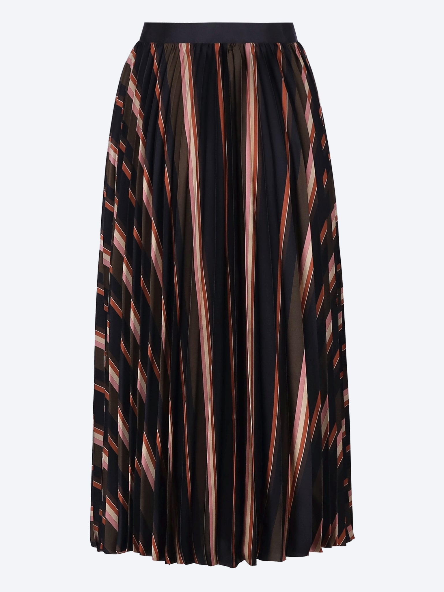 Horizontal stripe skirt 3