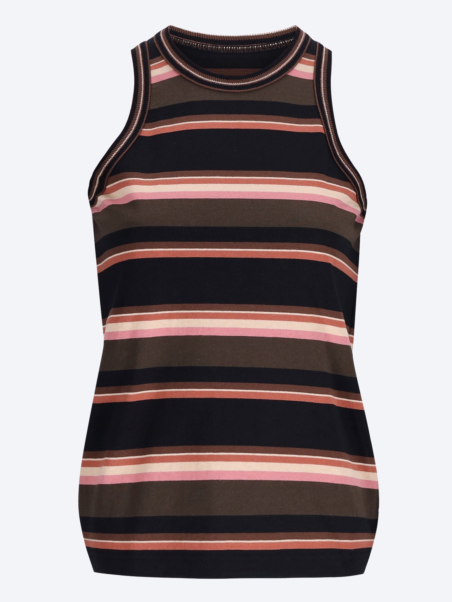Horizontal stripe tank top 1