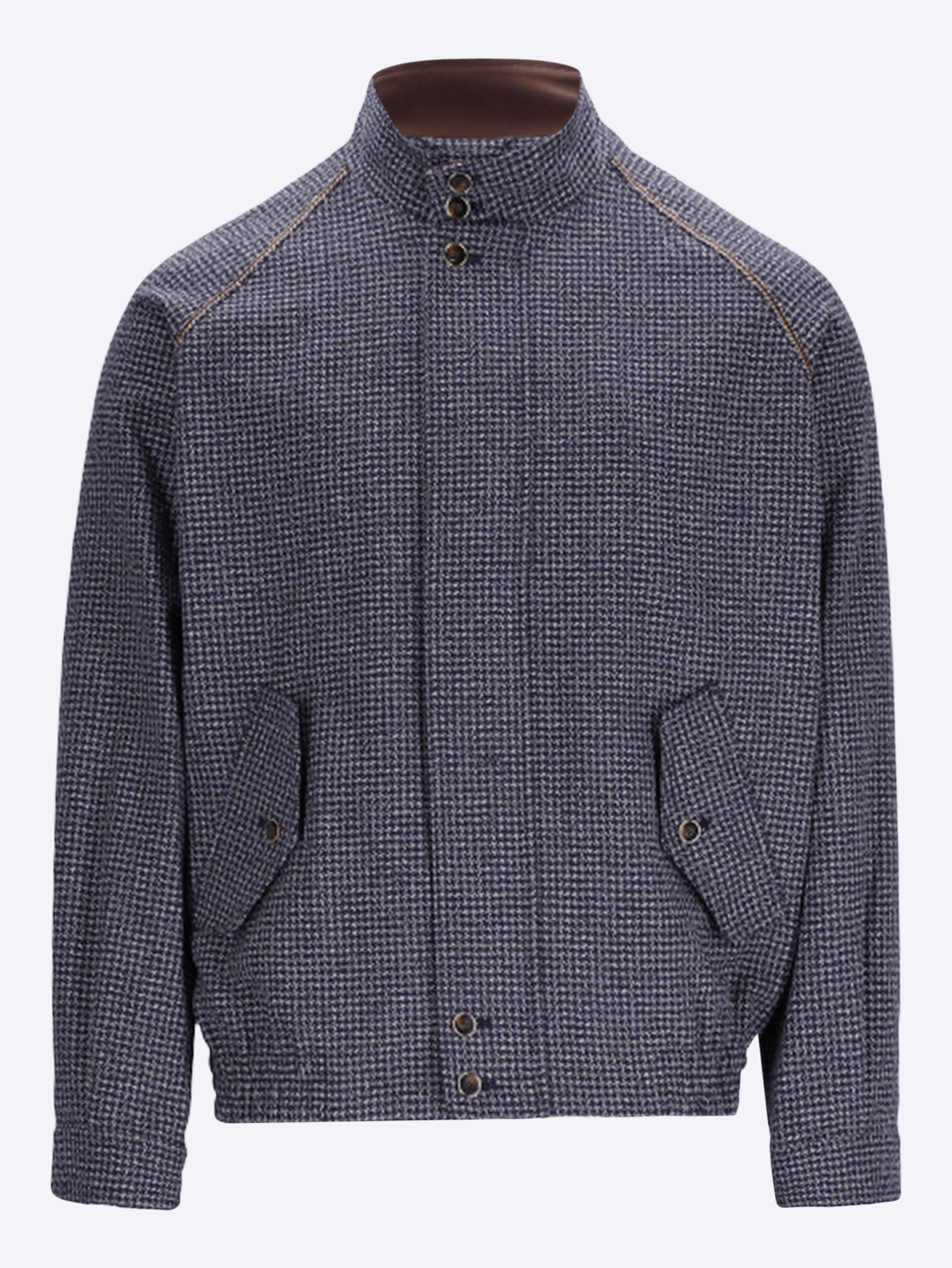 Baracuta-Jacke mit Hahnentrittmuster 1