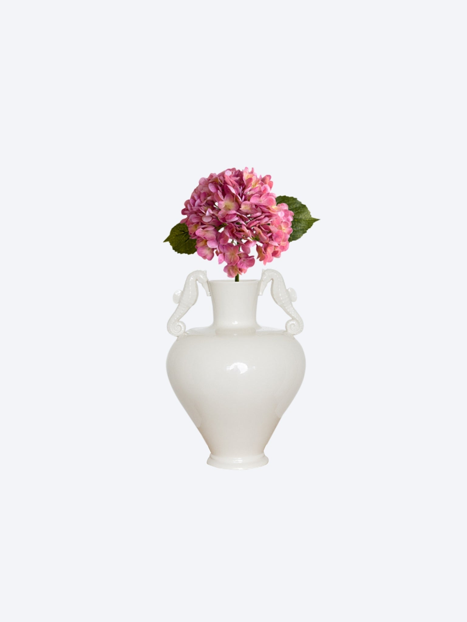 Fleur d'hortensia rose rose 62cm 1