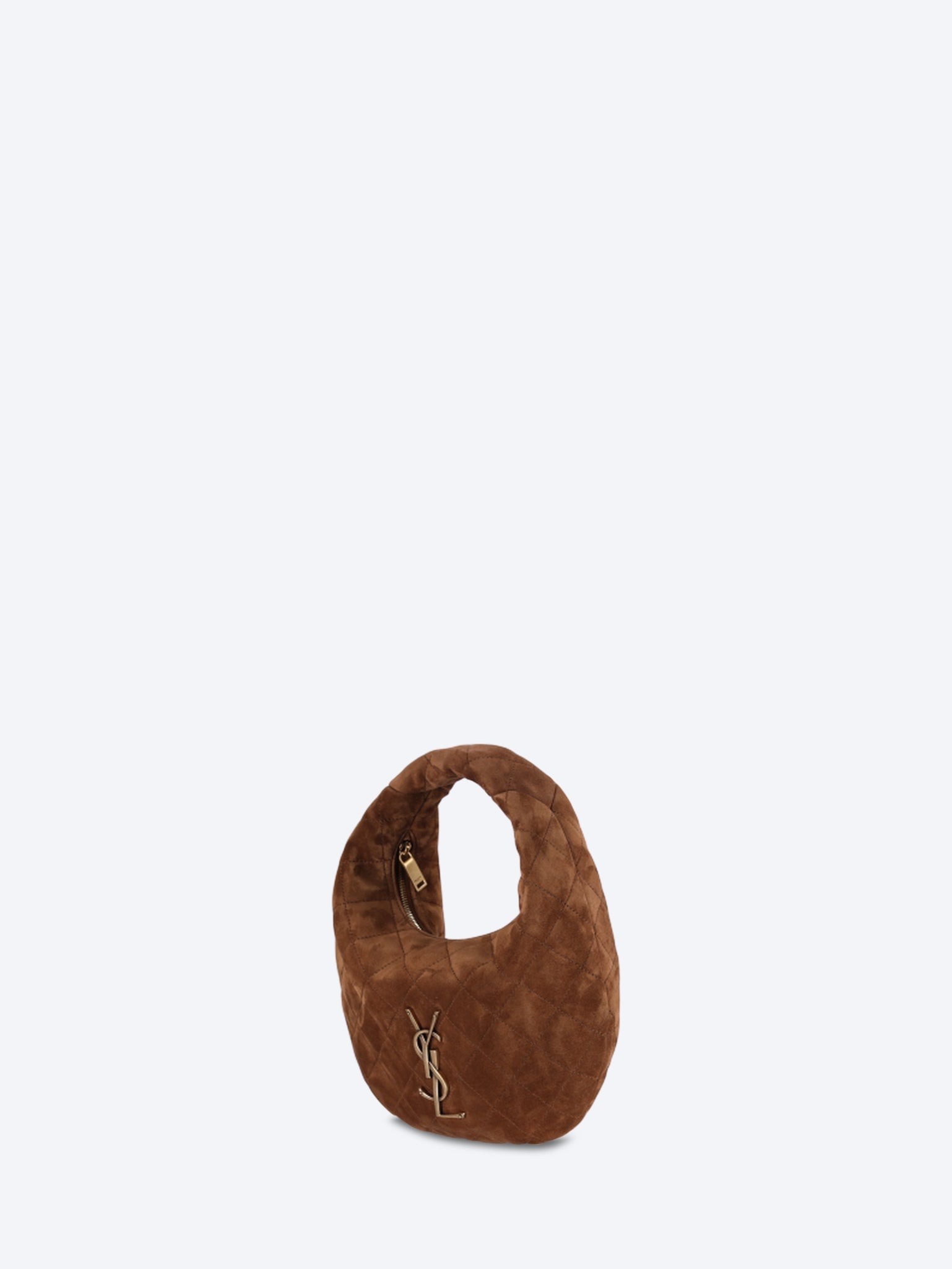 Icarino quilted suede handbag 2