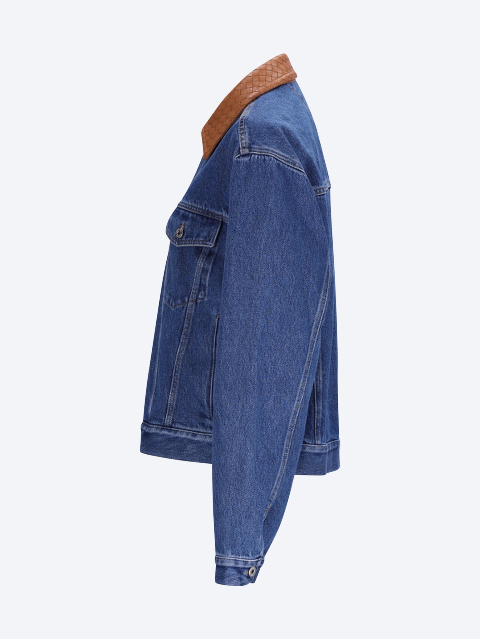 Indigofarbene Jeansjacke 2
