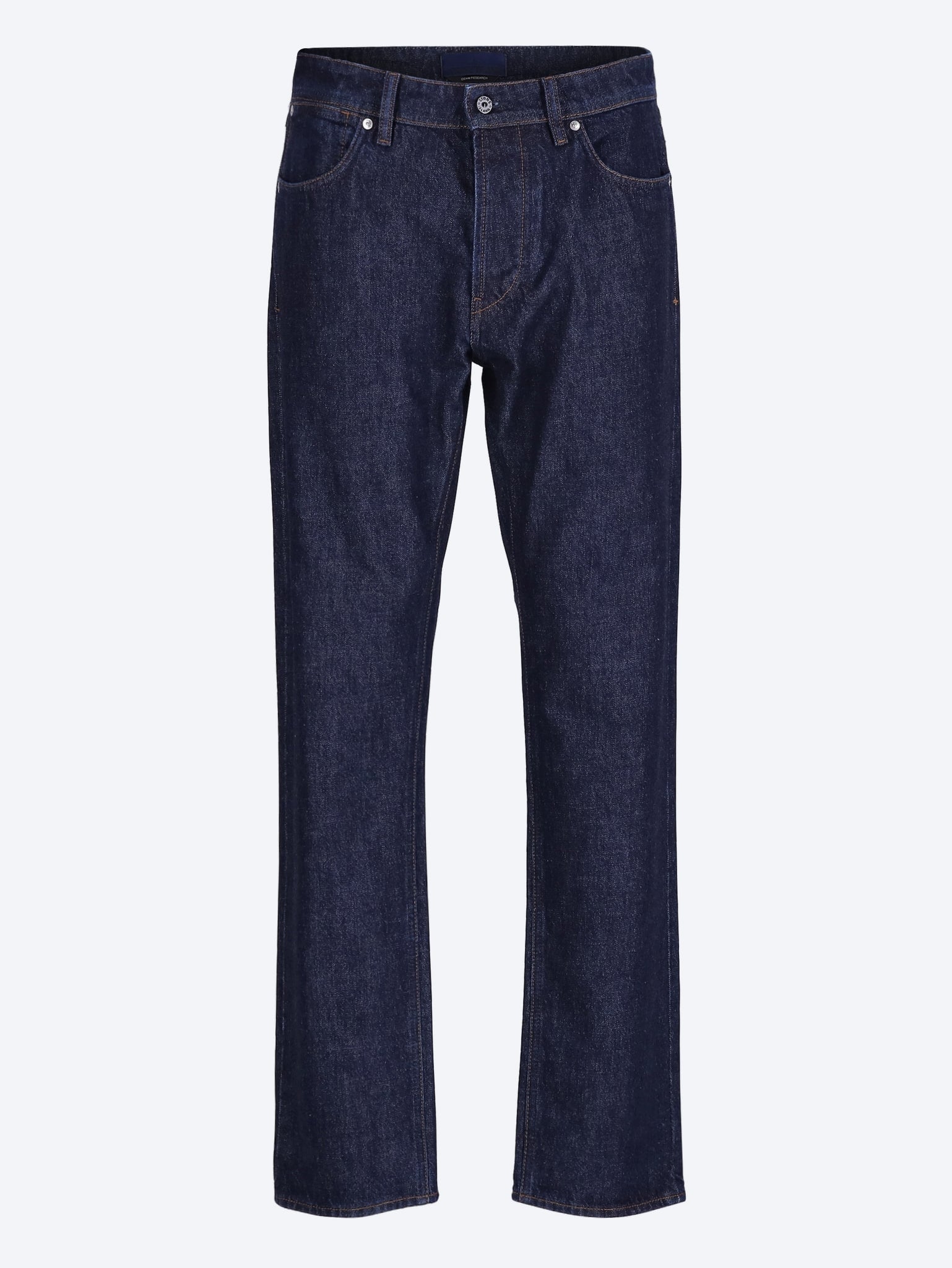 Indigo denim-rinsed jeans 1