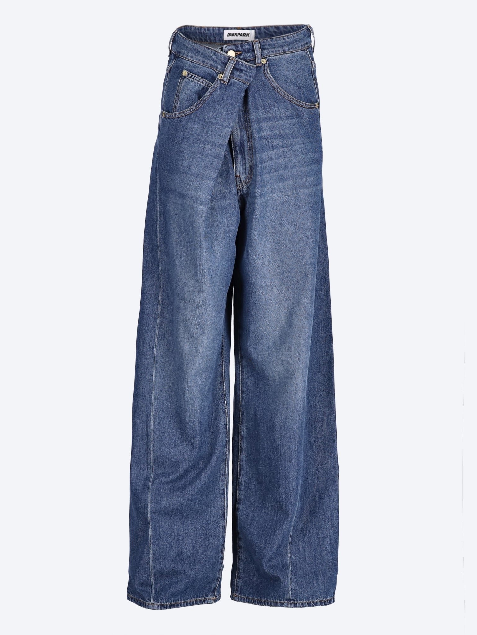 Ines fold over tencel jeans 1