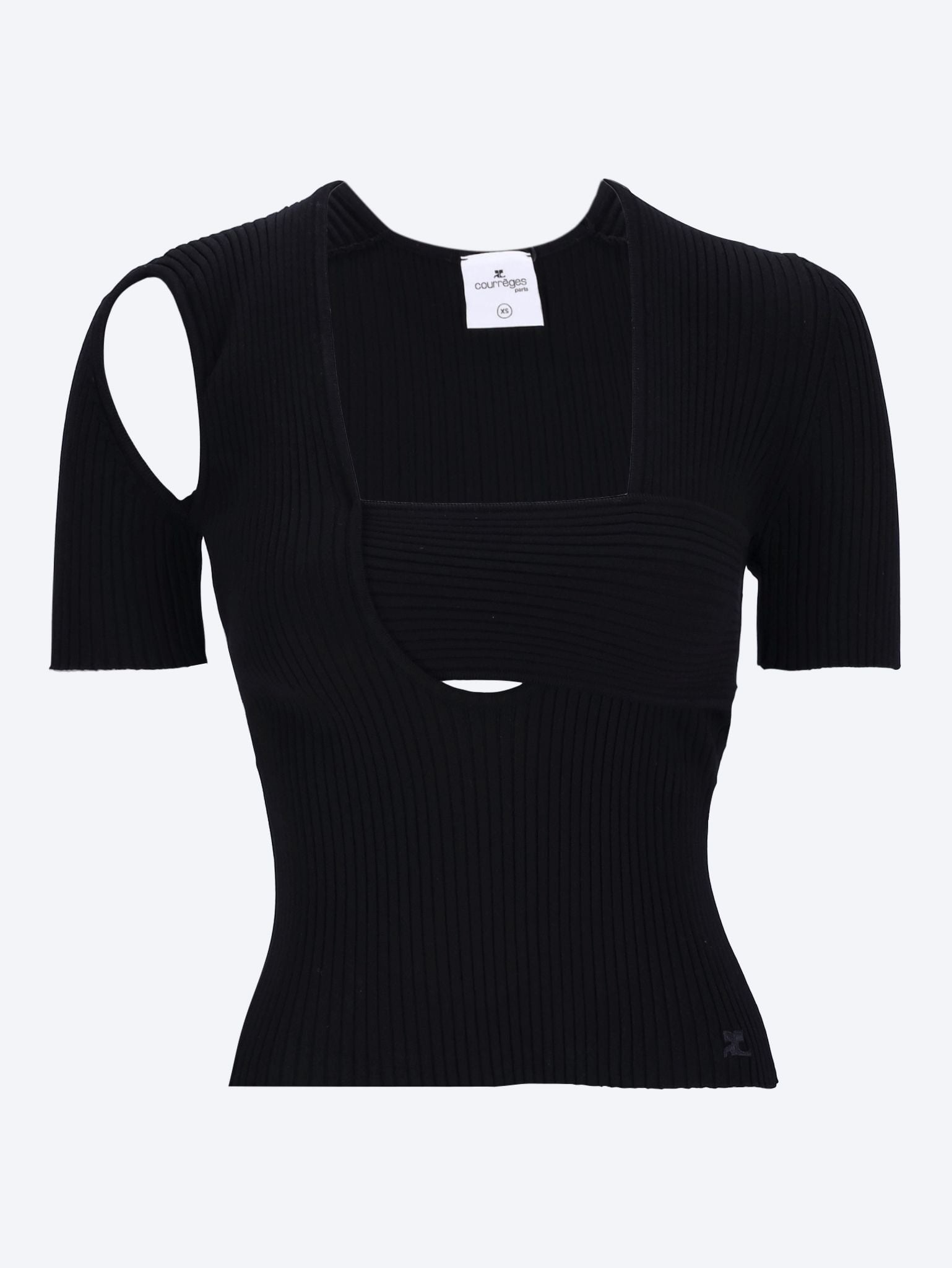 Infinity rib knit sweatshirt 1