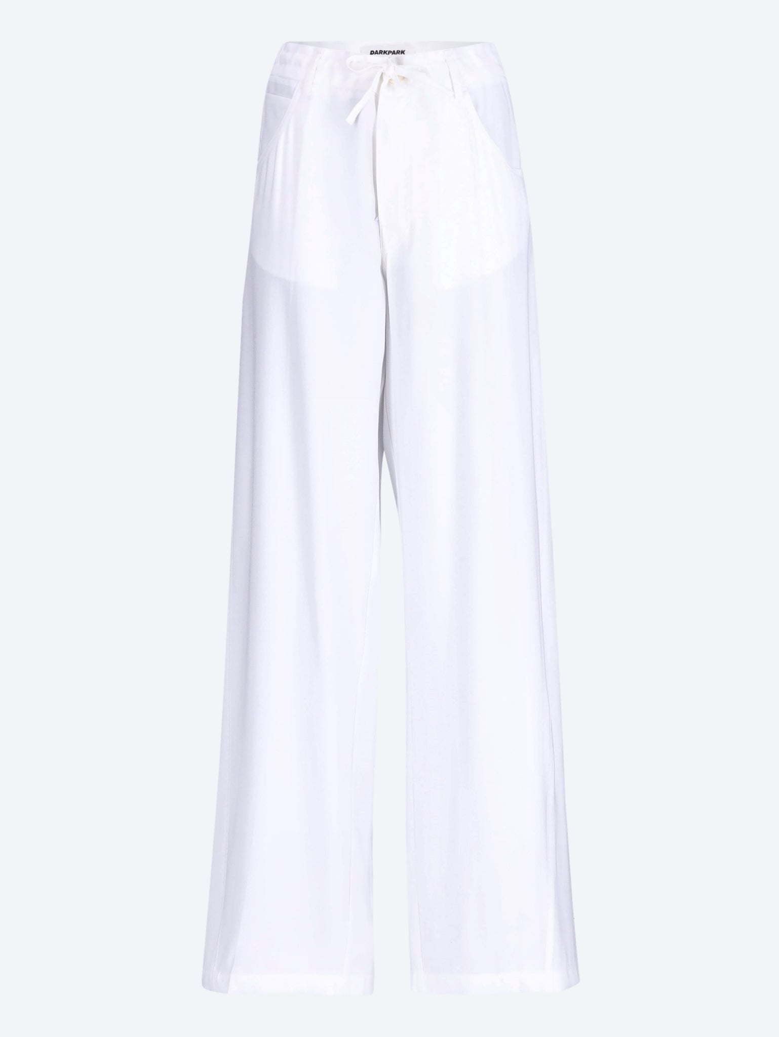 Iris viscose twill paper bags pants 1