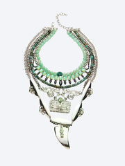 Isabella necklace silver plated ref: