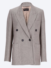 Jacket summer linen chevron ref: