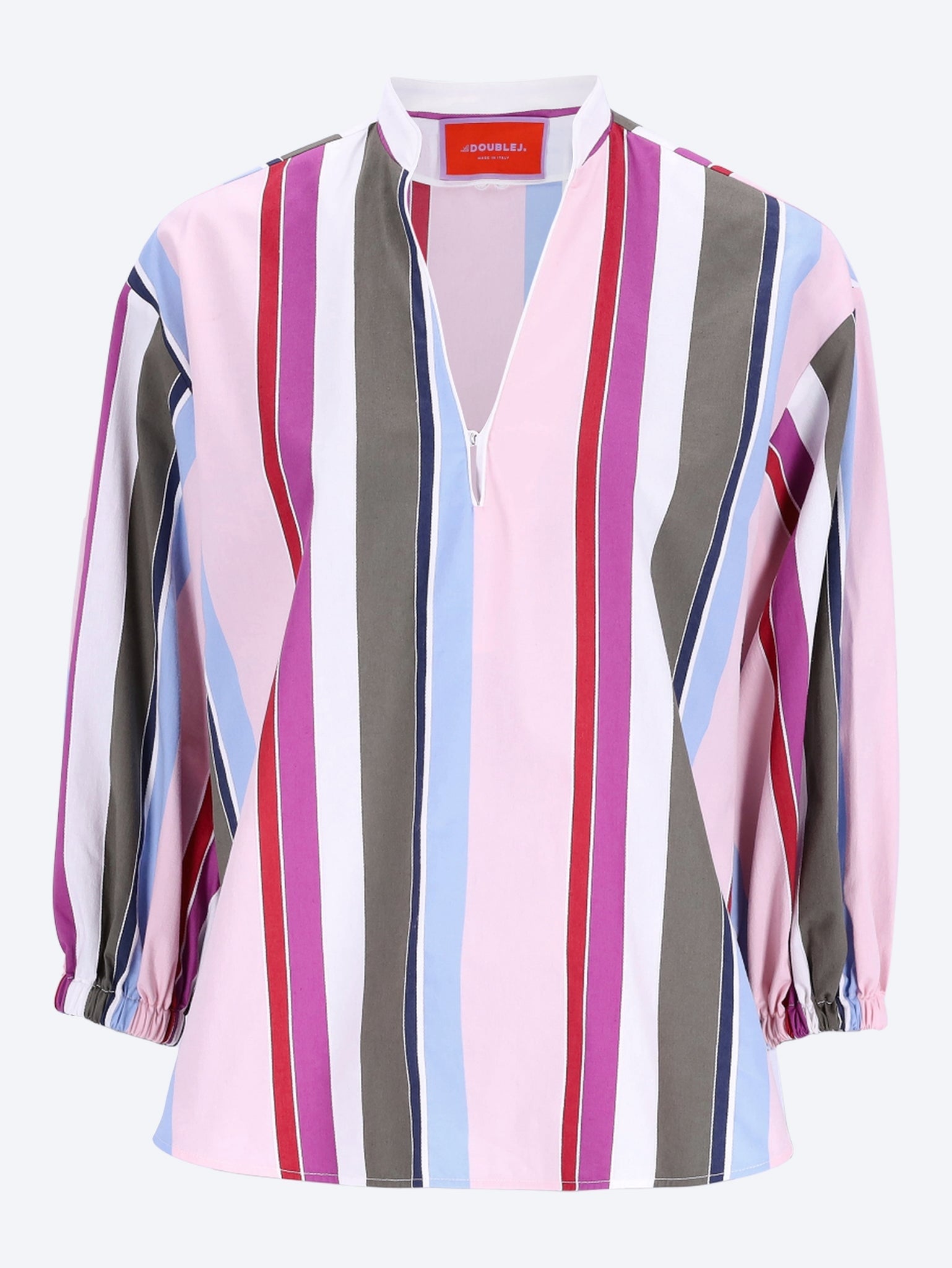 LA DOUBLEJ WOMEN-CLOTHING SHIRTS Chemise de bloc de couleur jackie