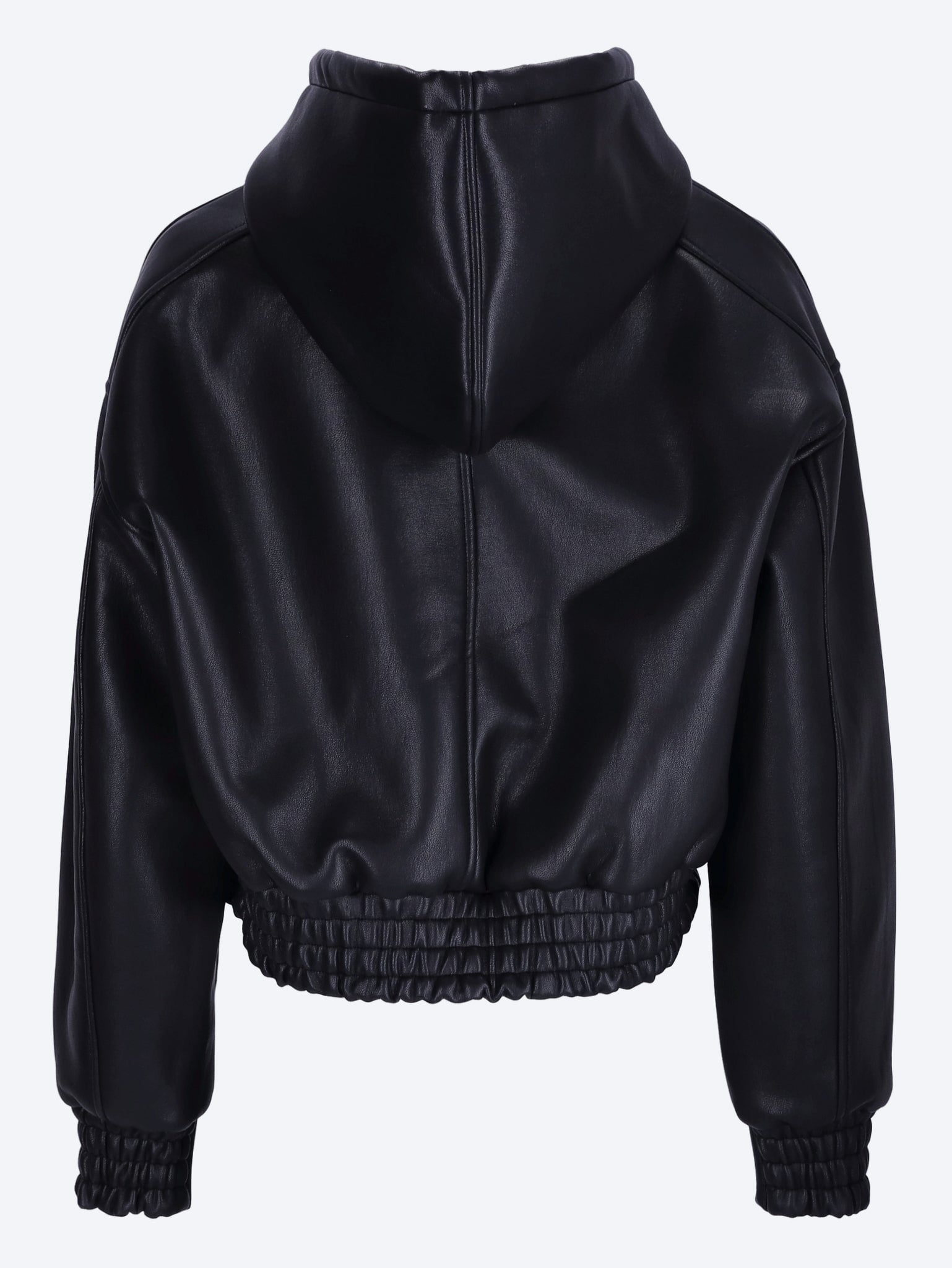 Jackson faux leather bonded bomber jacket 3