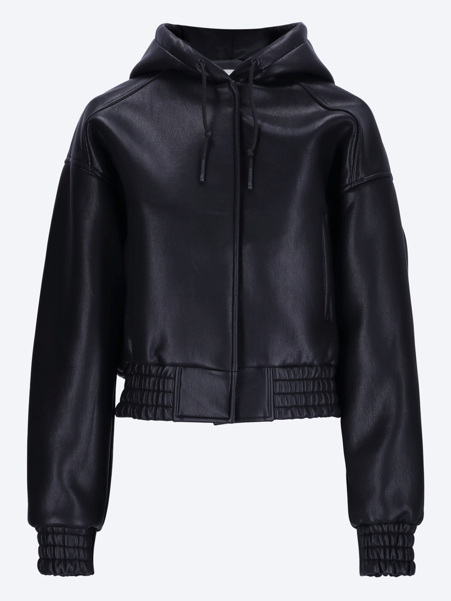 Jackson faux leather bonded bomber jacket 1