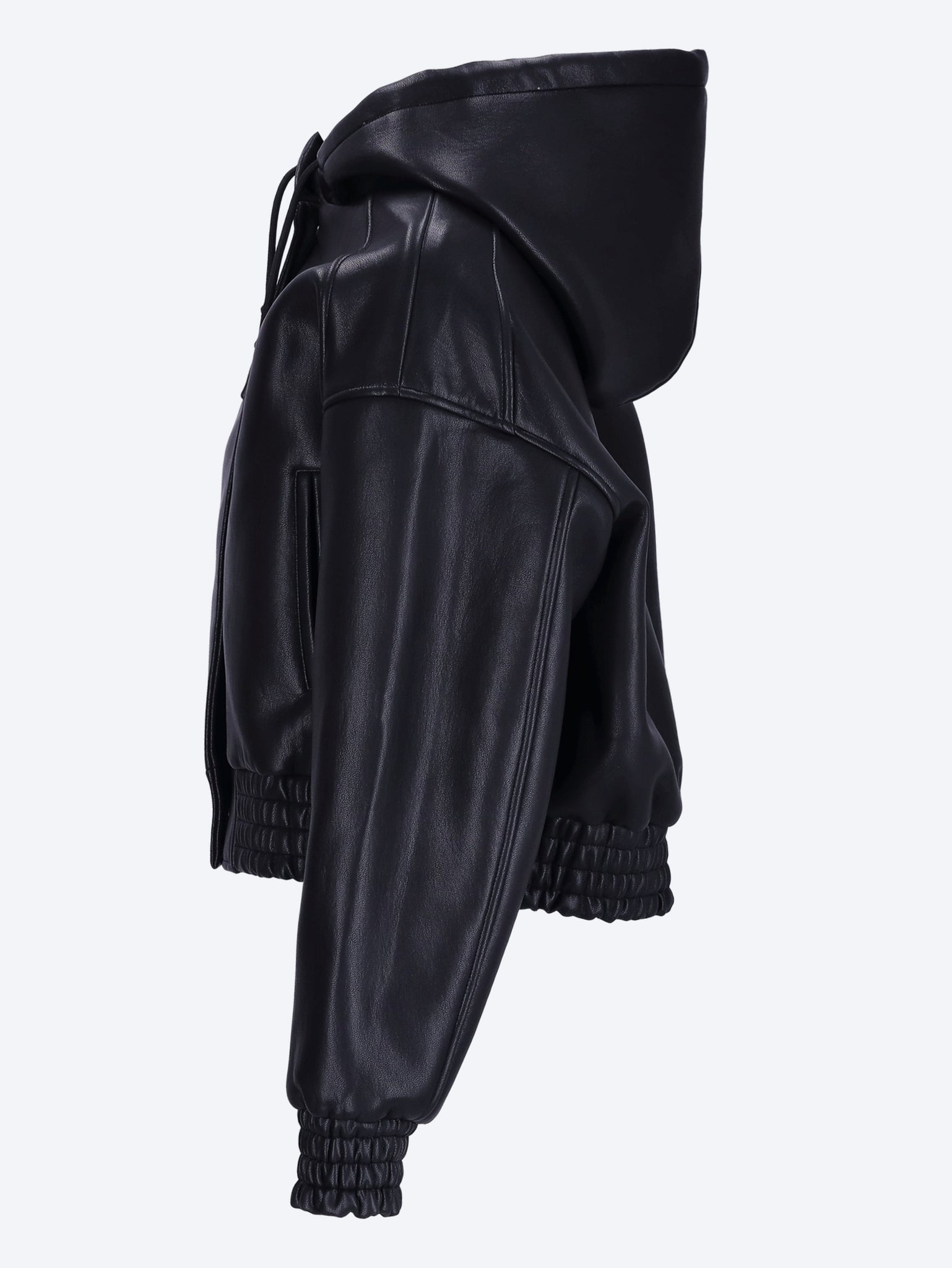 Jackson faux leather bonded bomber jacket 2