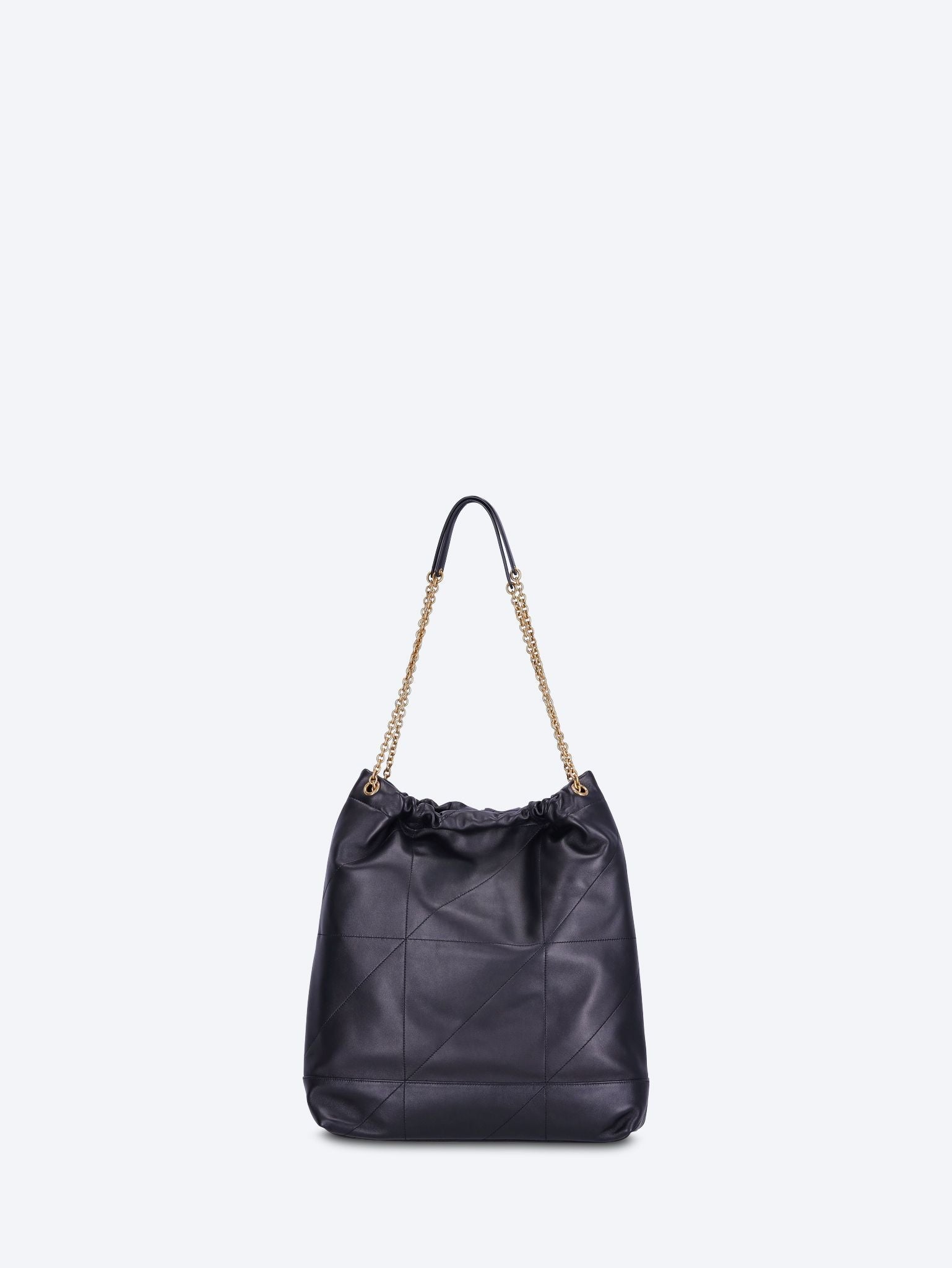 Jamie large pochon lambskin shoulder bag 4