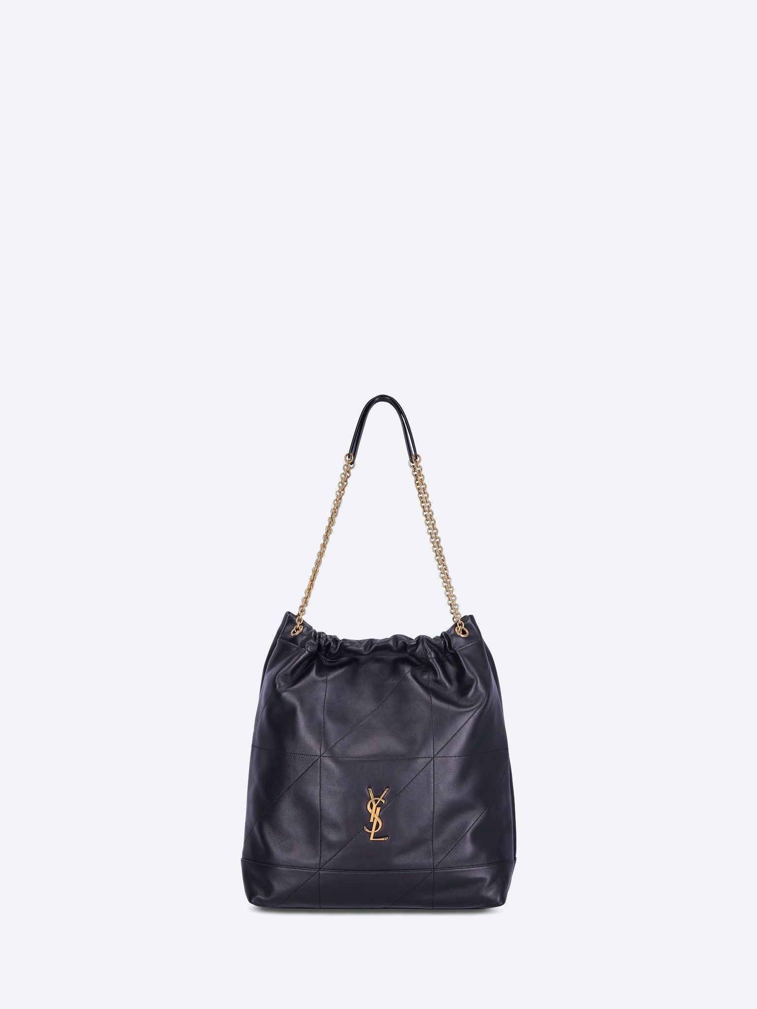 Jamie large pochon lambskin shoulder bag 1
