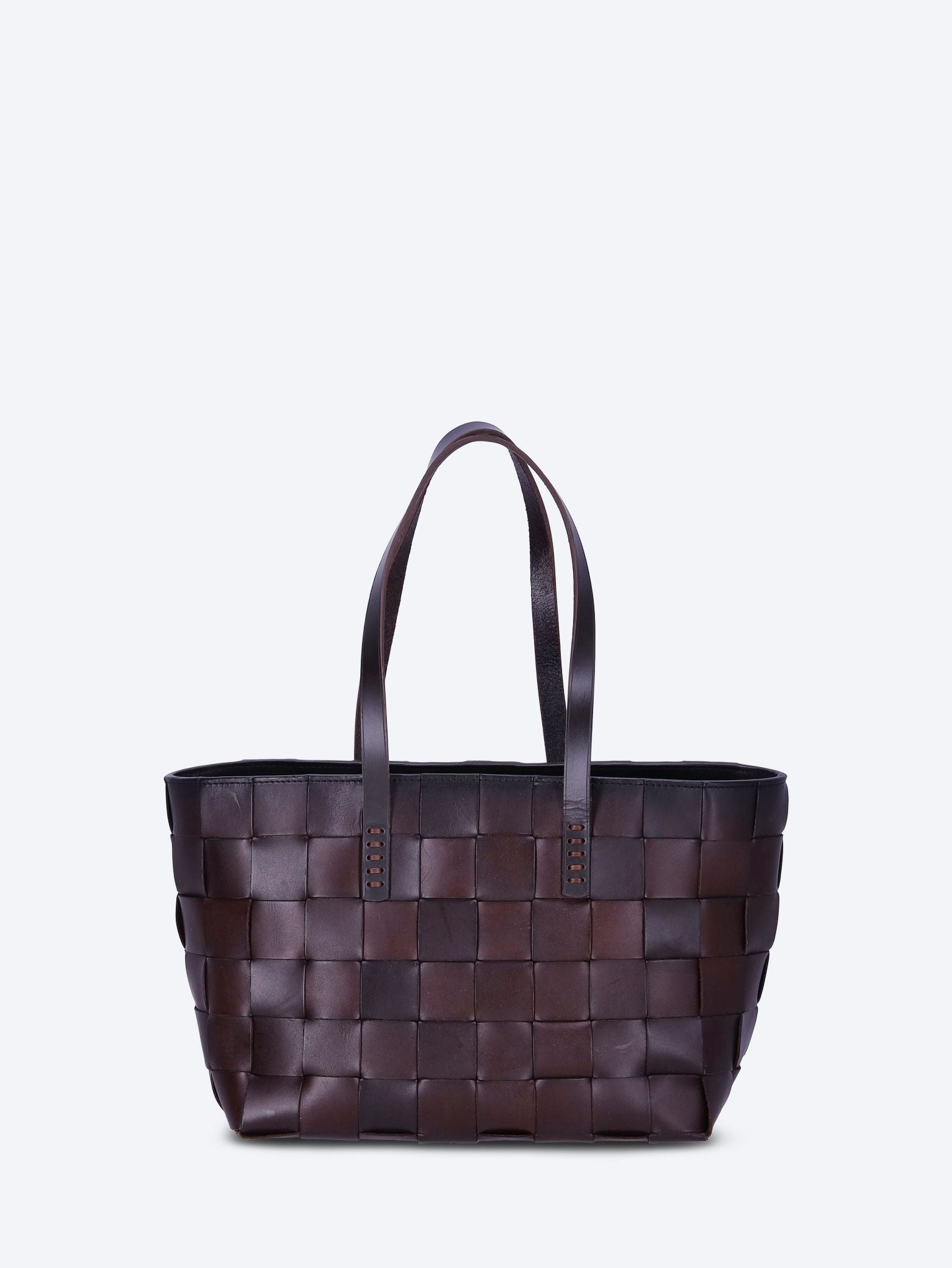Japan tote flat leather handles bag 1