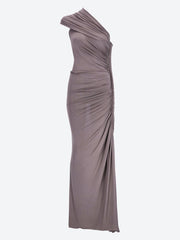 Robe drapée en jersey souple ref: