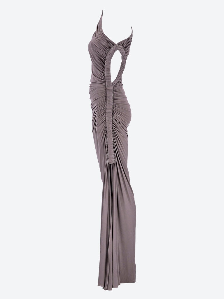 Robe drapée en jersey souple 2