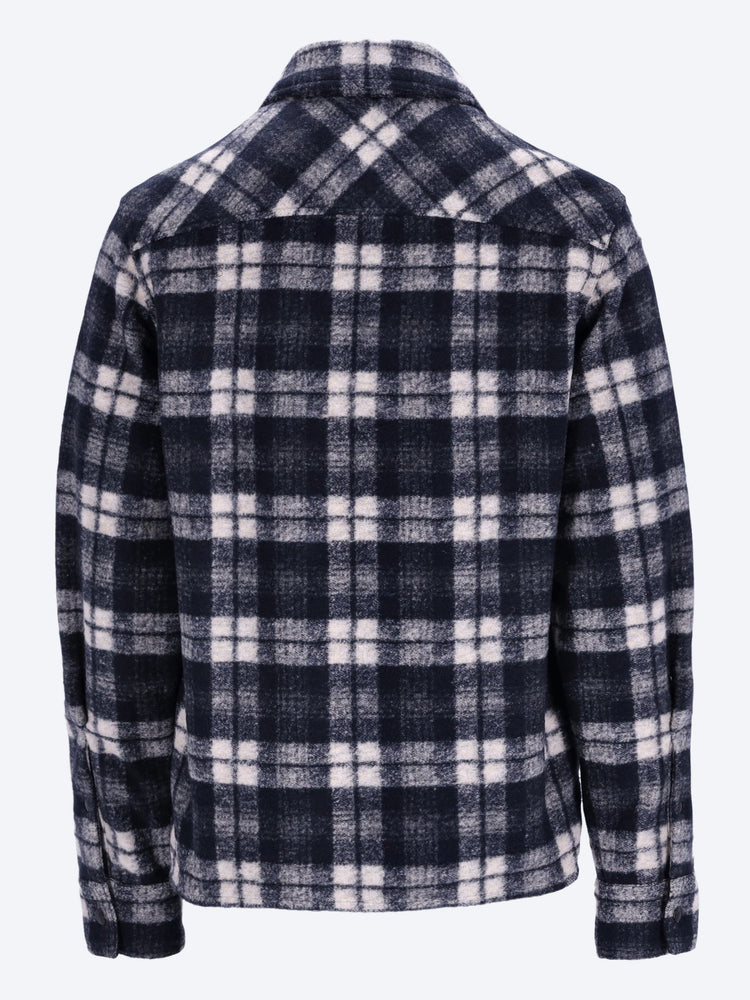 Chemise tartan en jersey 3