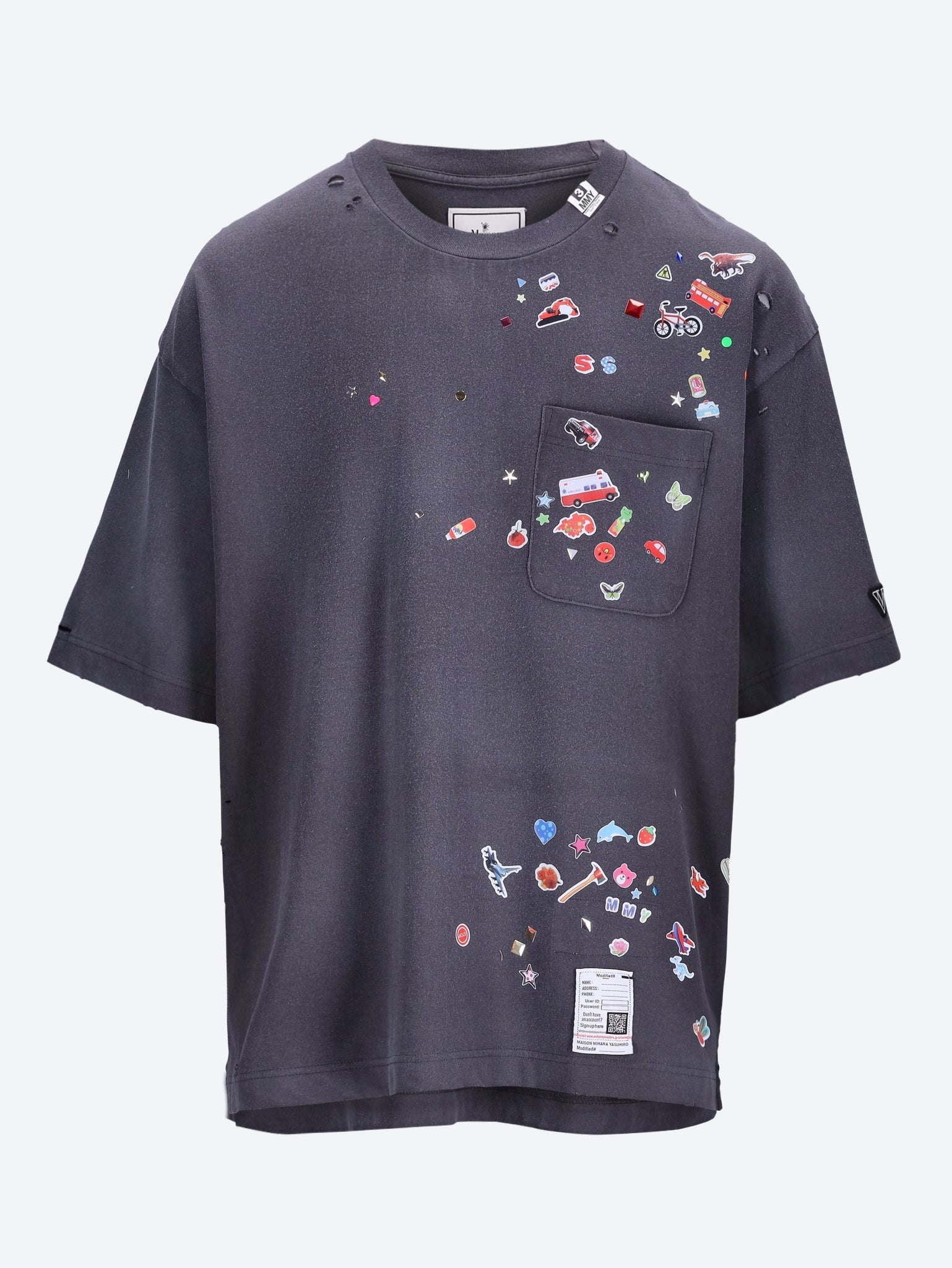 Kids sticker t-shirt 1
