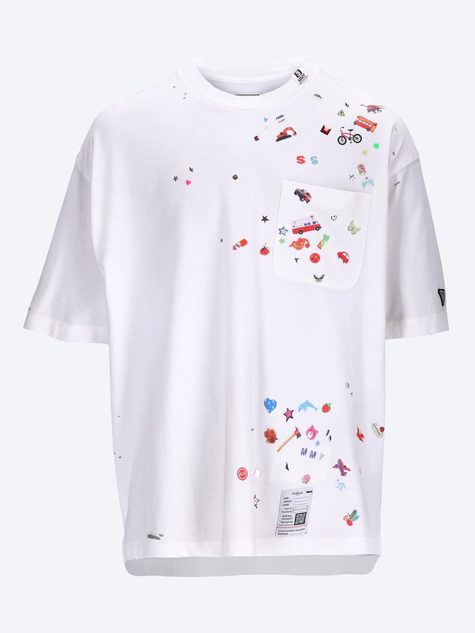 Kids sticker t-shirt 1