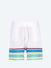 Knit crochet effect tennis shorts ref: