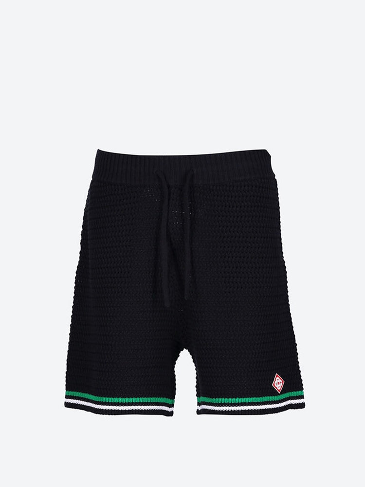 Knit tennis shorts 1