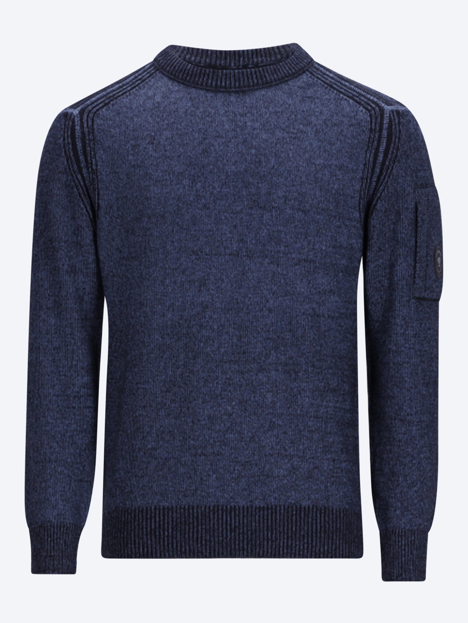 Strickpullover mit Rundhalsausschnitt 1