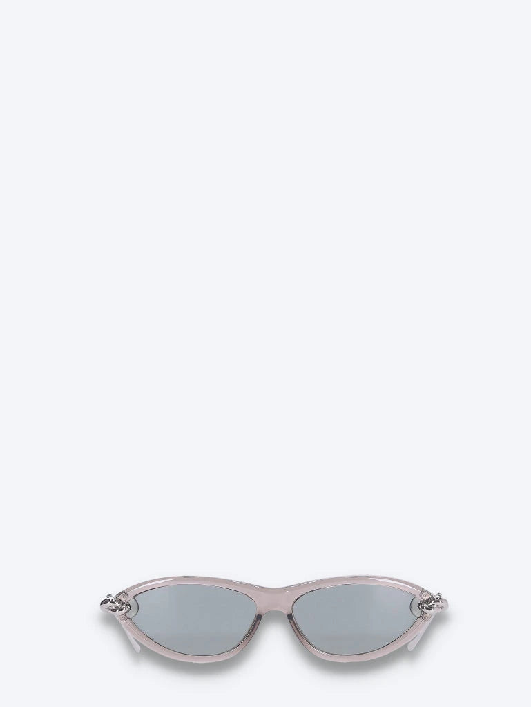 Cat-Eye-Sonnenbrille mit Knotenmuster 1