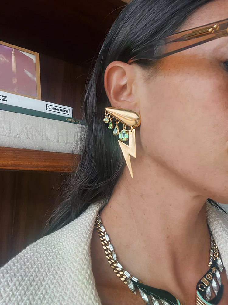 Kori earrings gold plated 2