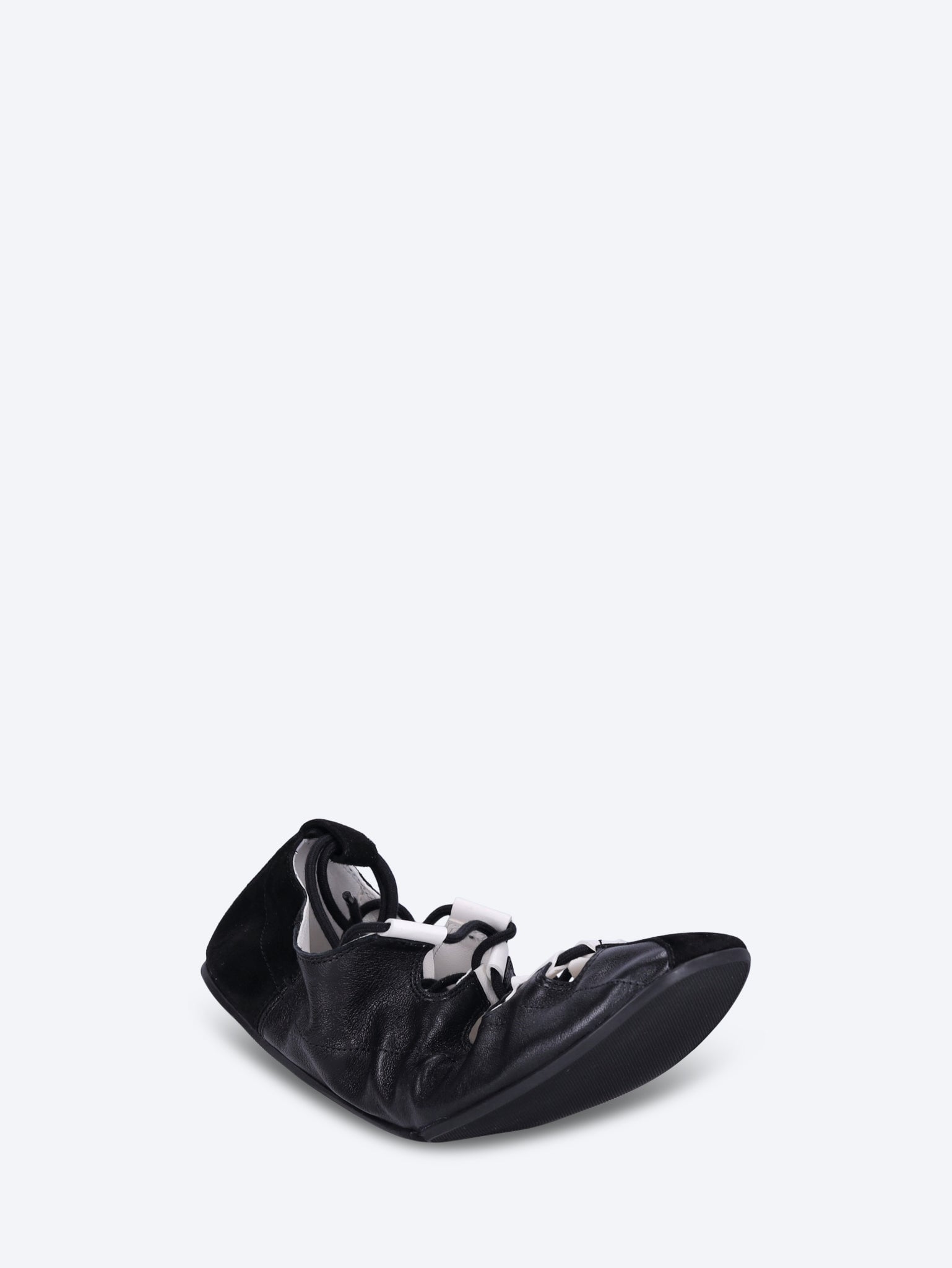 Laced flats ballerinas 2