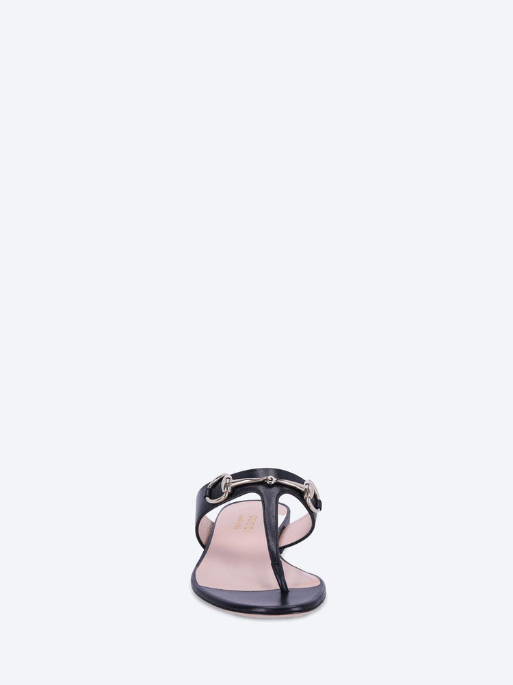Women's thong sandal with horsebit 3