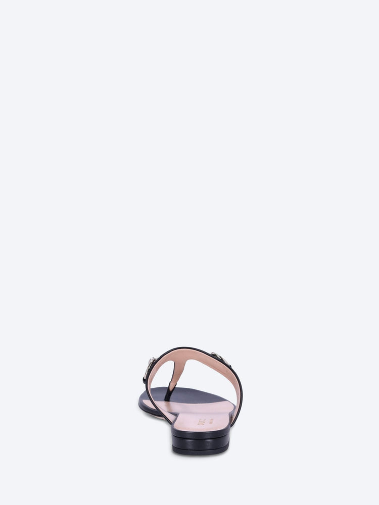 Women's thong sandal with horsebit 5