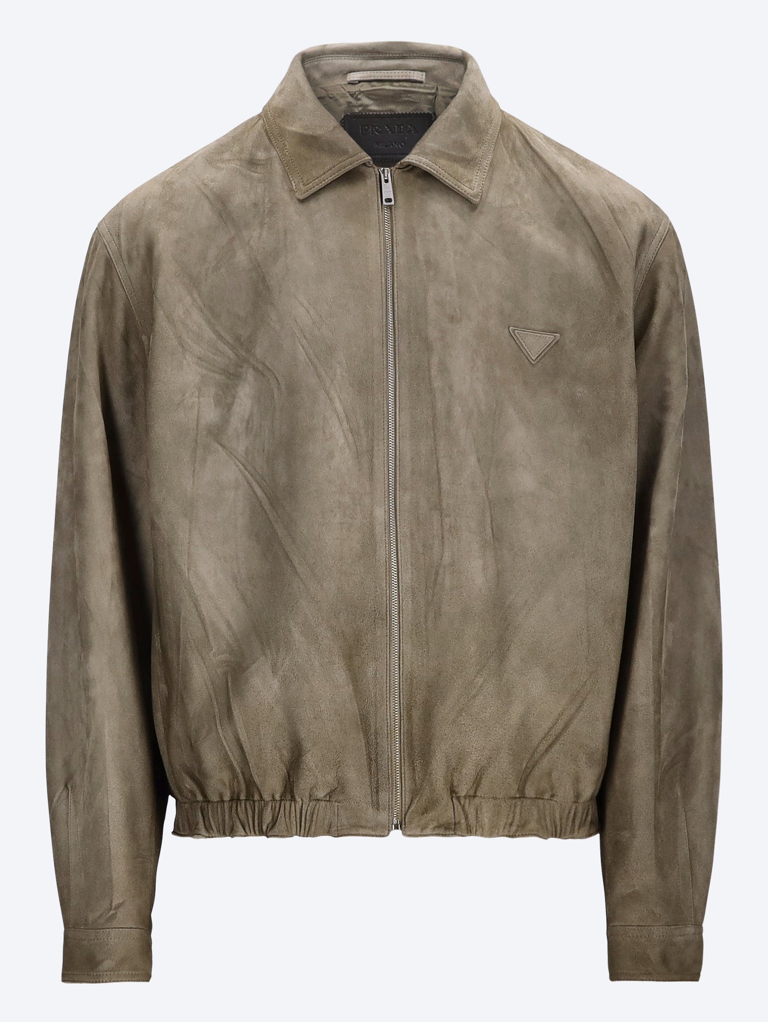 Lamb suede leather jacket 1