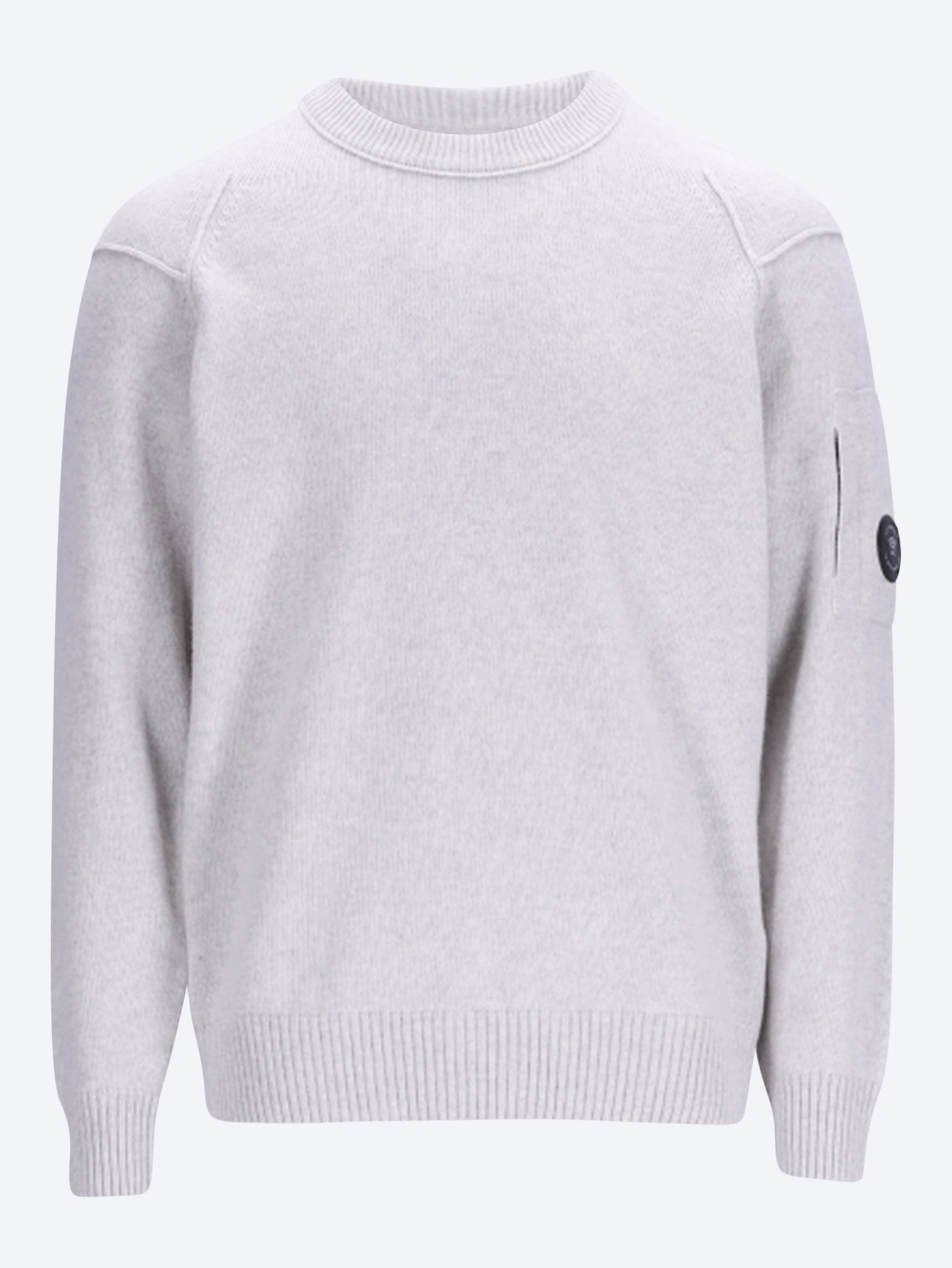 Pullover mit Rundhalsausschnitt aus Lammwolle 1