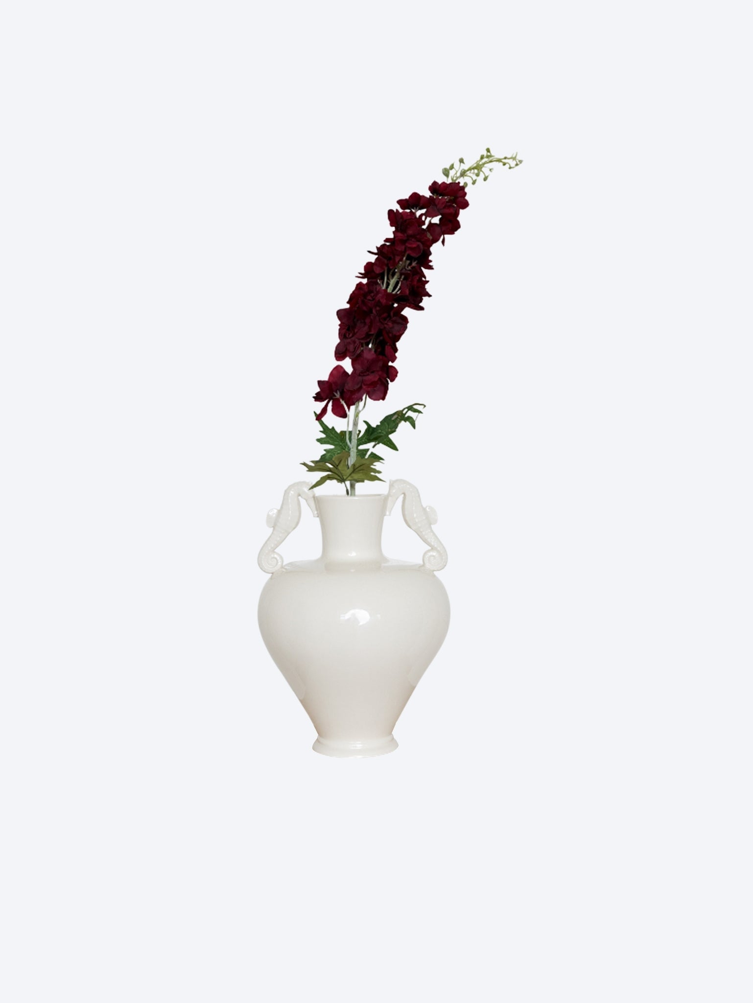 Large delphinium flower ruby wine 75cm 1