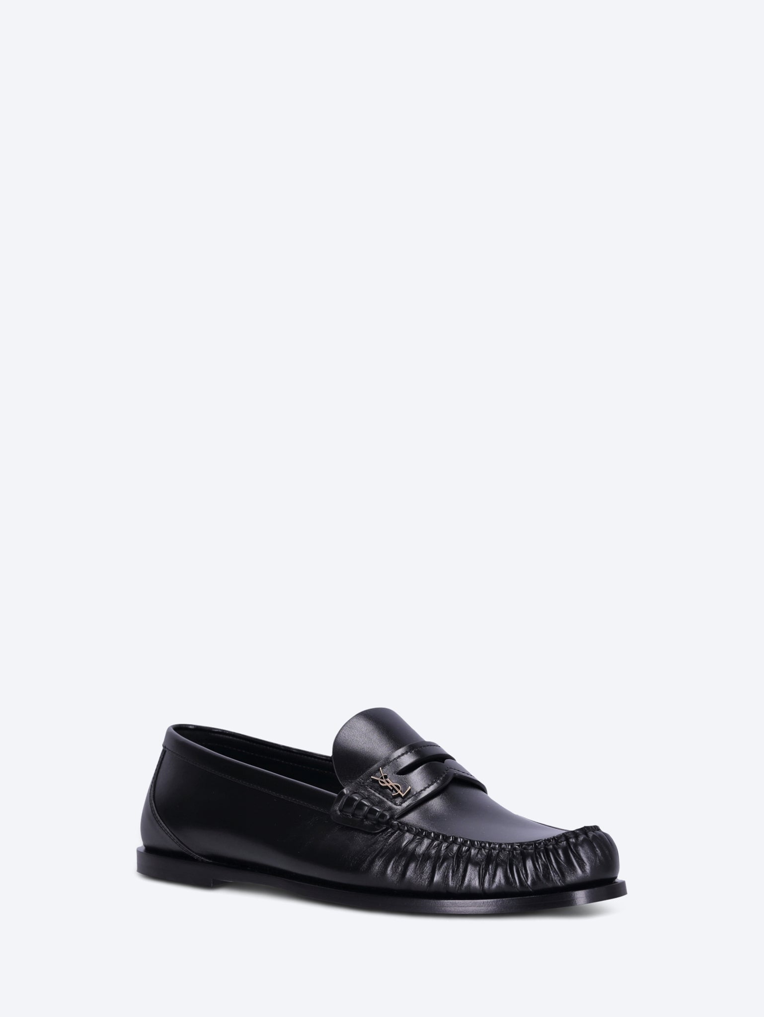 Laurent smooth leather loafers 2