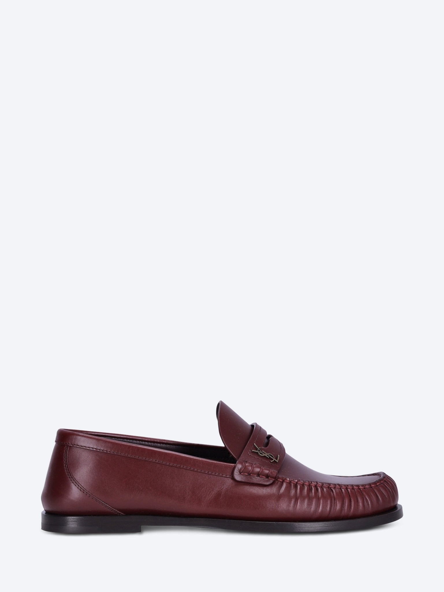 Laurent smooth leather loafers 1