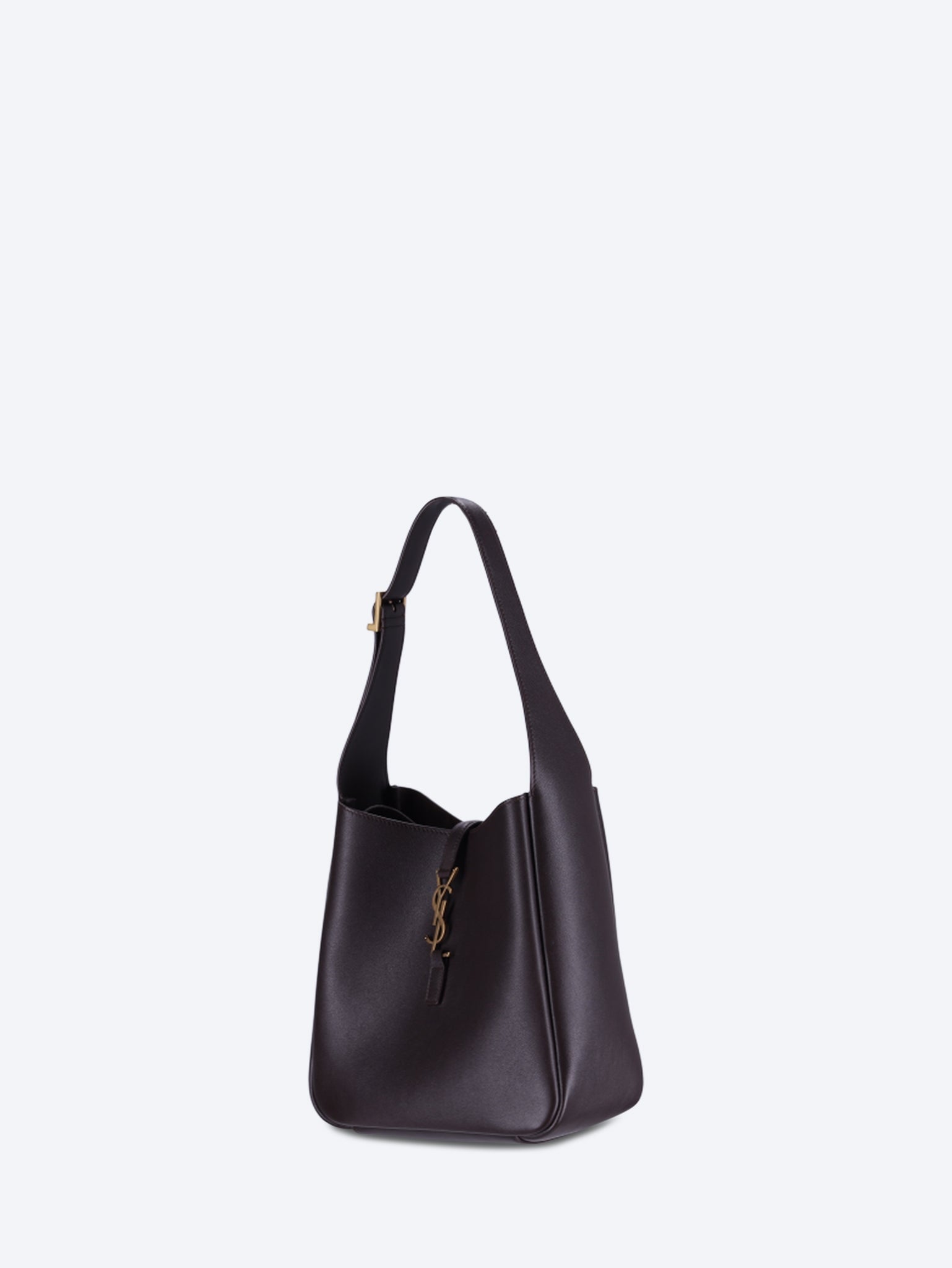 Sac bandoulière Le 5 a 7 souple small en cuir grainé 2