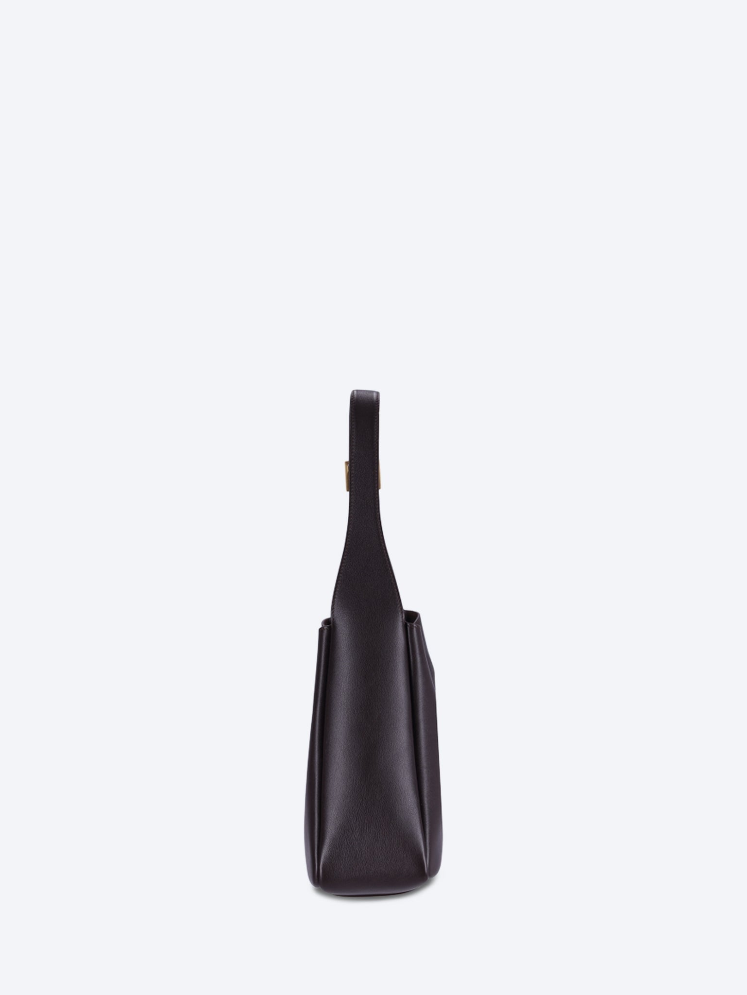 Sac bandoulière Le 5 a 7 souple small en cuir grainé 3