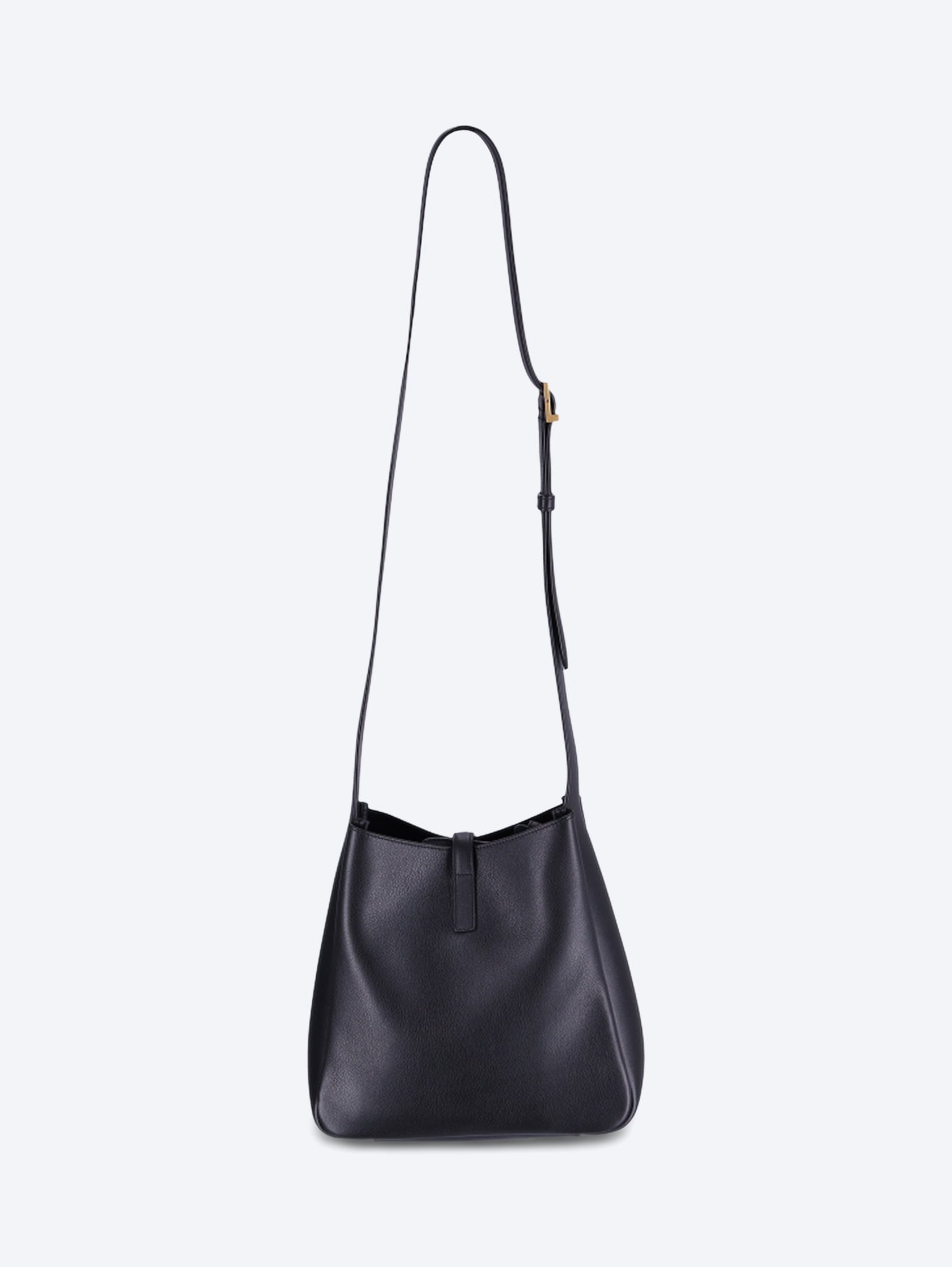 Sac bandoulière en cuir grainé Le 5a7 4
