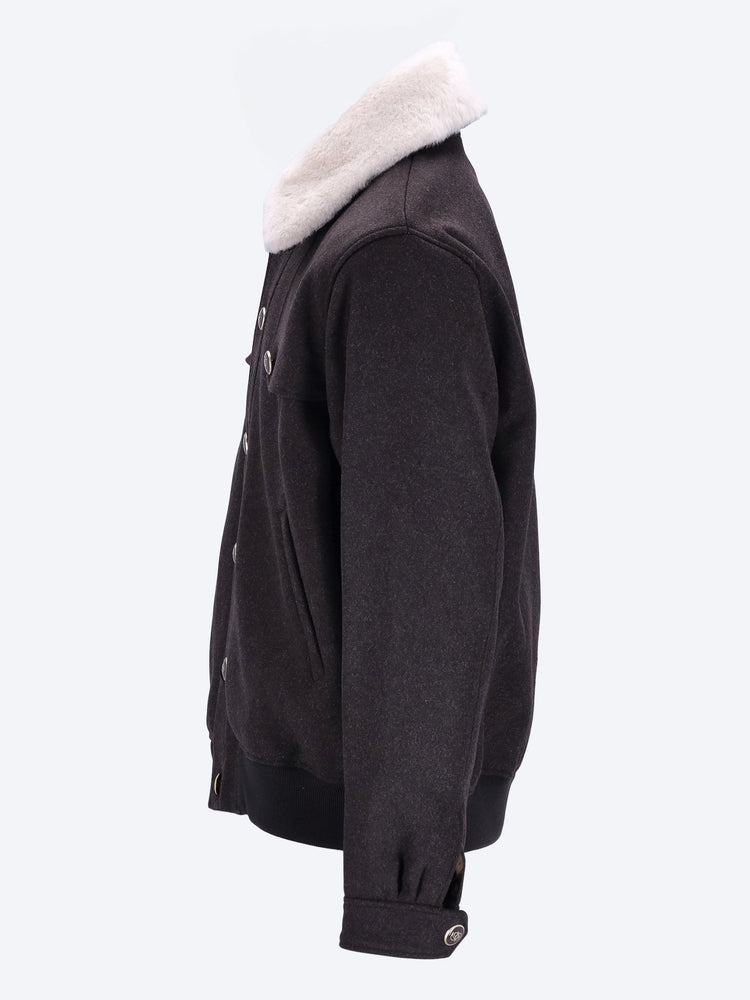 Le manteau de Blouson Laine 2