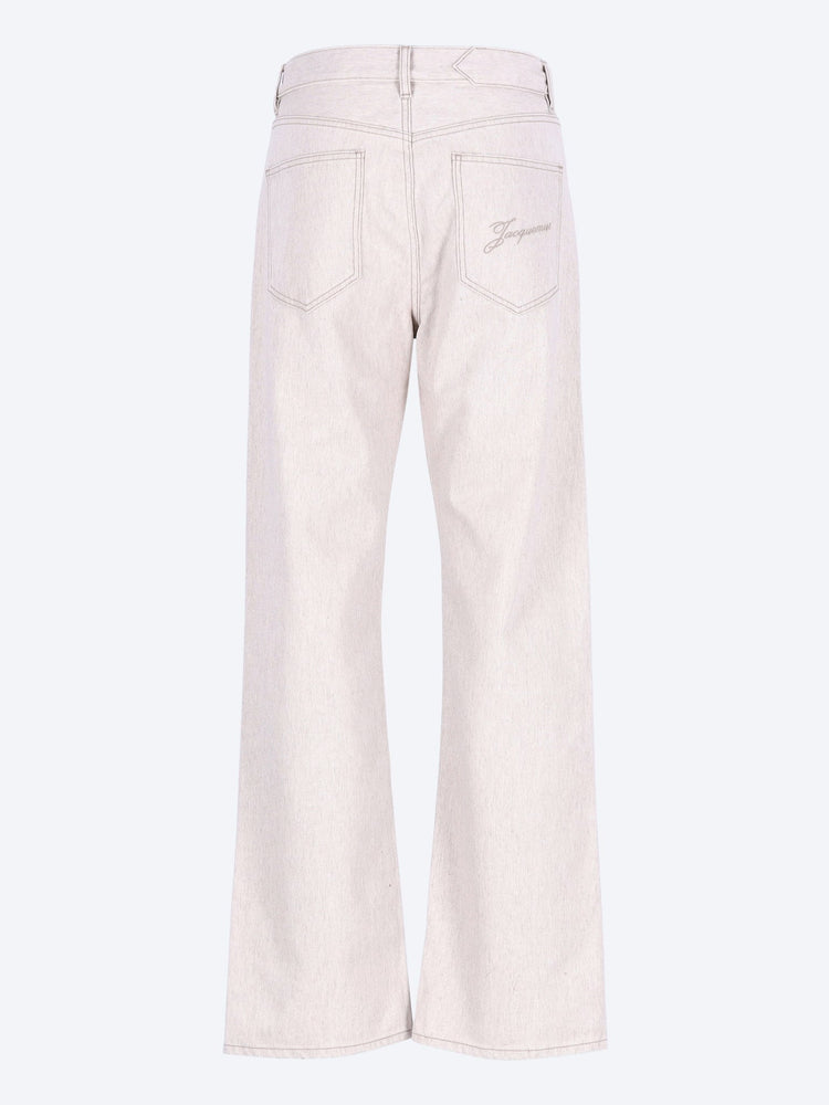 Pantalon le de nimes droit 3