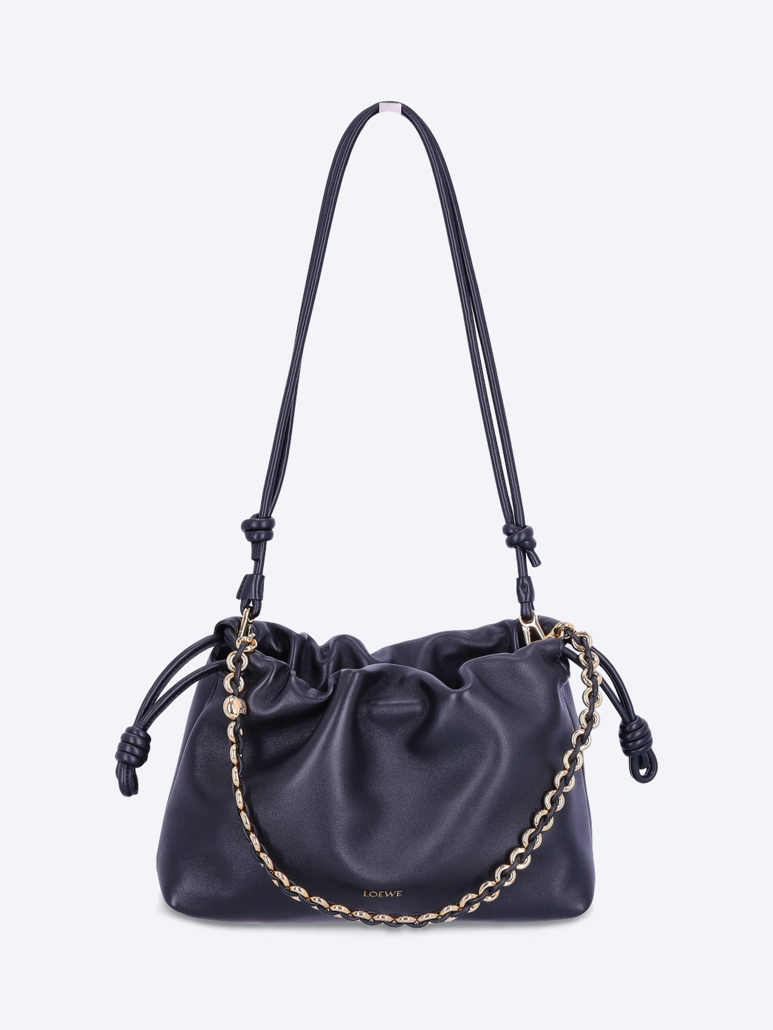 Leather flamenco medium bag 3